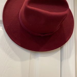 Maroon Fedora